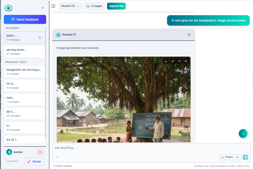 Koolaai (LLM Chat App)